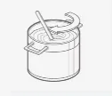 Mezcla De Productos Congelados — ilustración de la categoría de aplicación UNI-MASZ